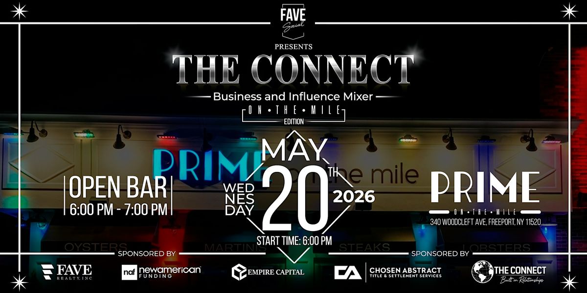 Fave Social presents The Connect Business & Influence Mixer