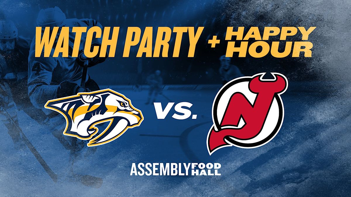 Predators vs Devils Watch Party at Assembly Food Hall. | Assembly Food ...