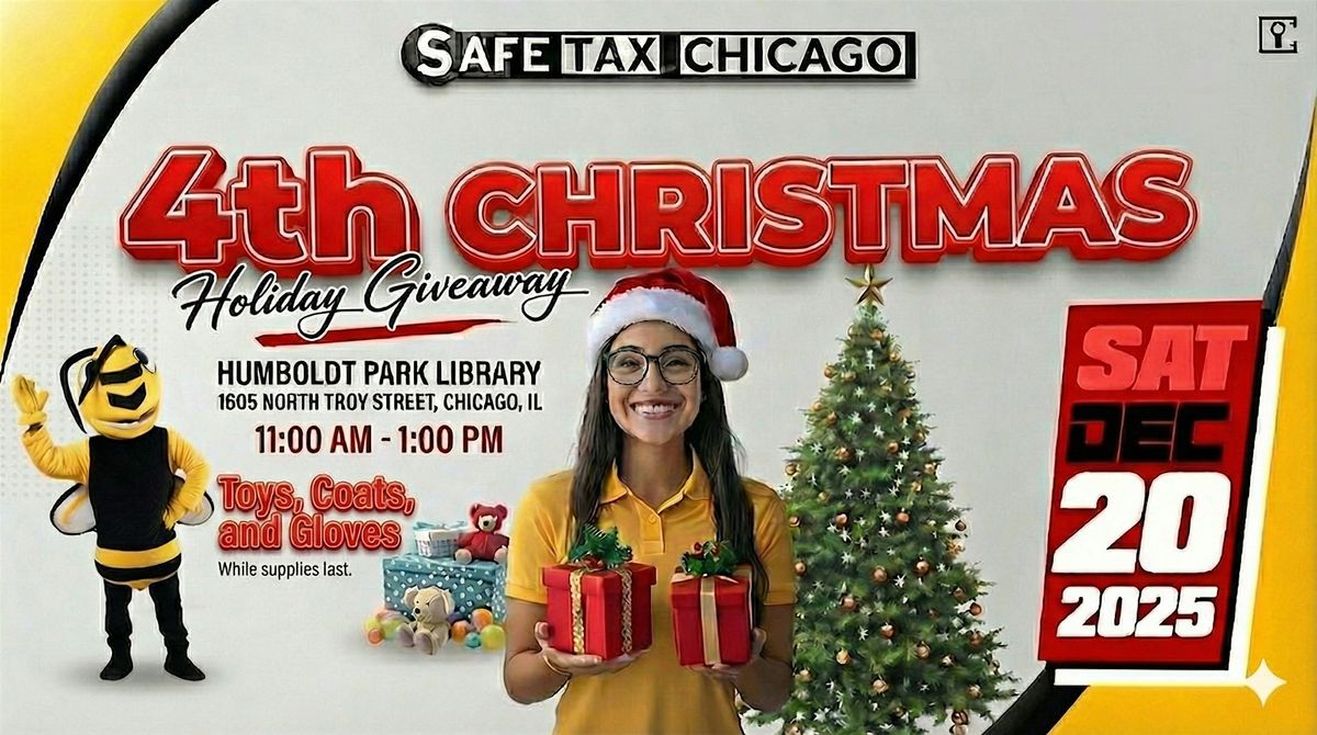 SAFE TAX CHICAGO 4TH ANNUAL CHRISTMAS TOY GIVEAWAY