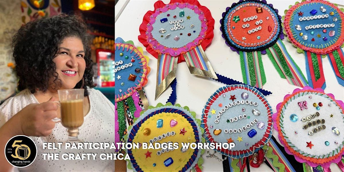 Felt Participation Badges with the Crafty Chica