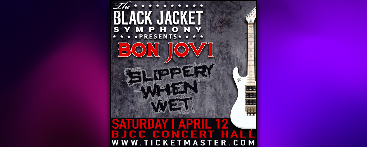 The Black Jacket Symphony - Bon Jovis Slippery When Wet at Midland Theatre - OH