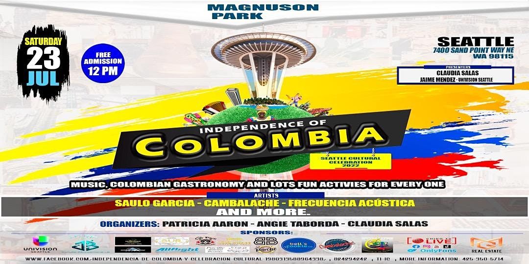 8th Annual Colombian Independence and Culture Celebration -Seattle