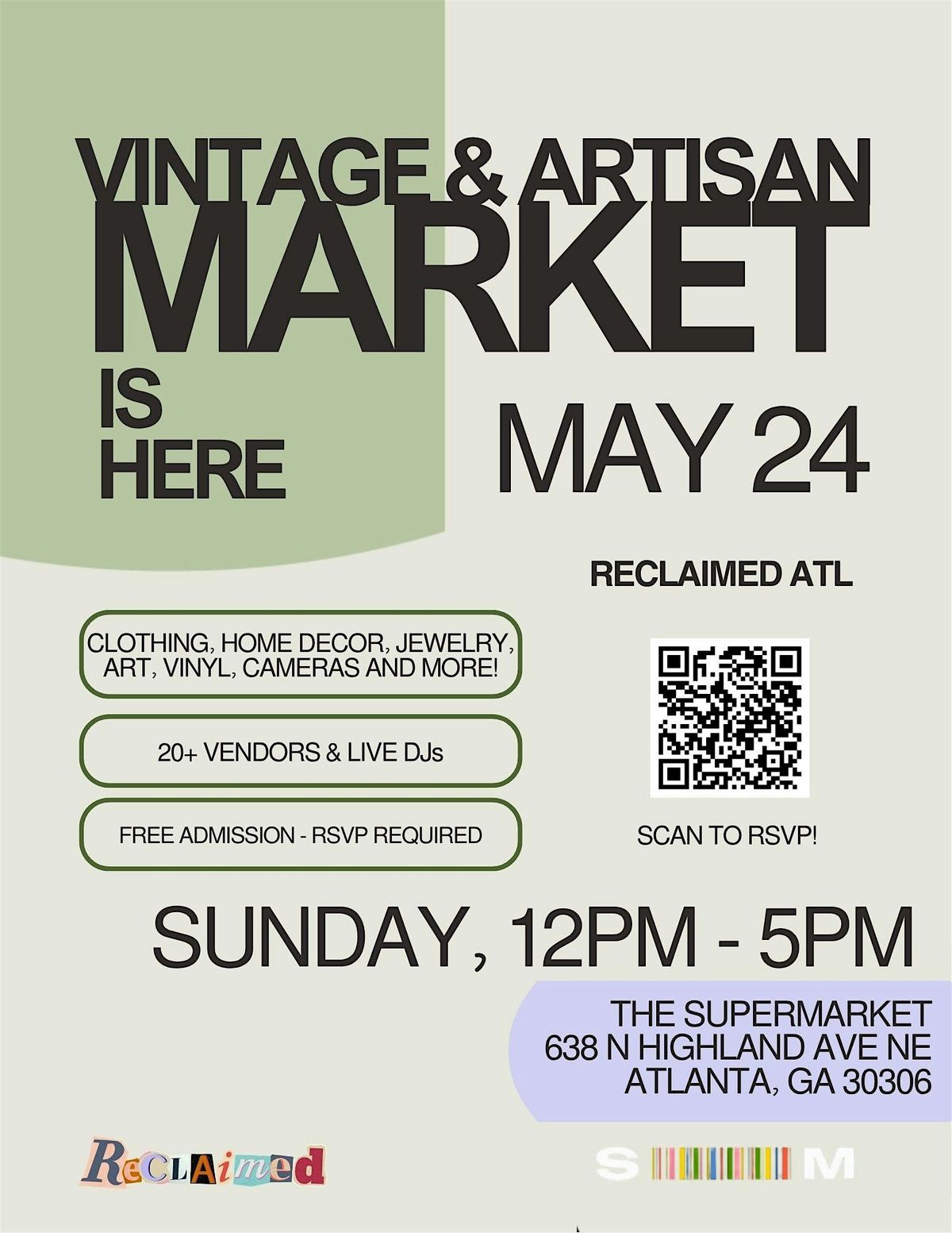 ReClaimed ATL: Vintage & Artisan Market