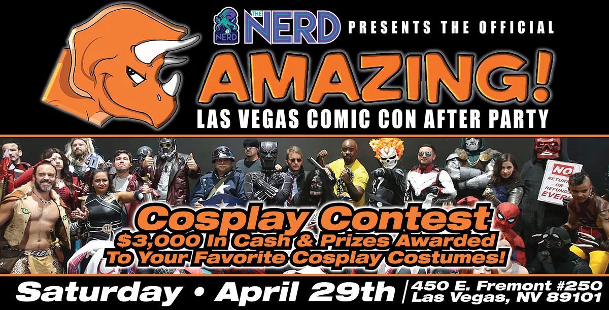 The Official Amazing Comic-Con After Party At The Nerd: $3K Cosplay ...