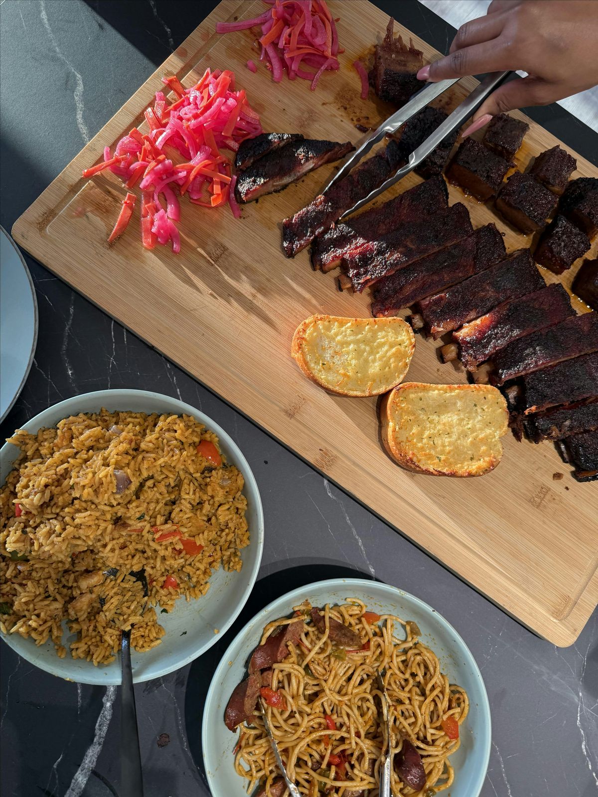 Holiday Brunch featuring Texas BBQ, American and Caribbean cuisine