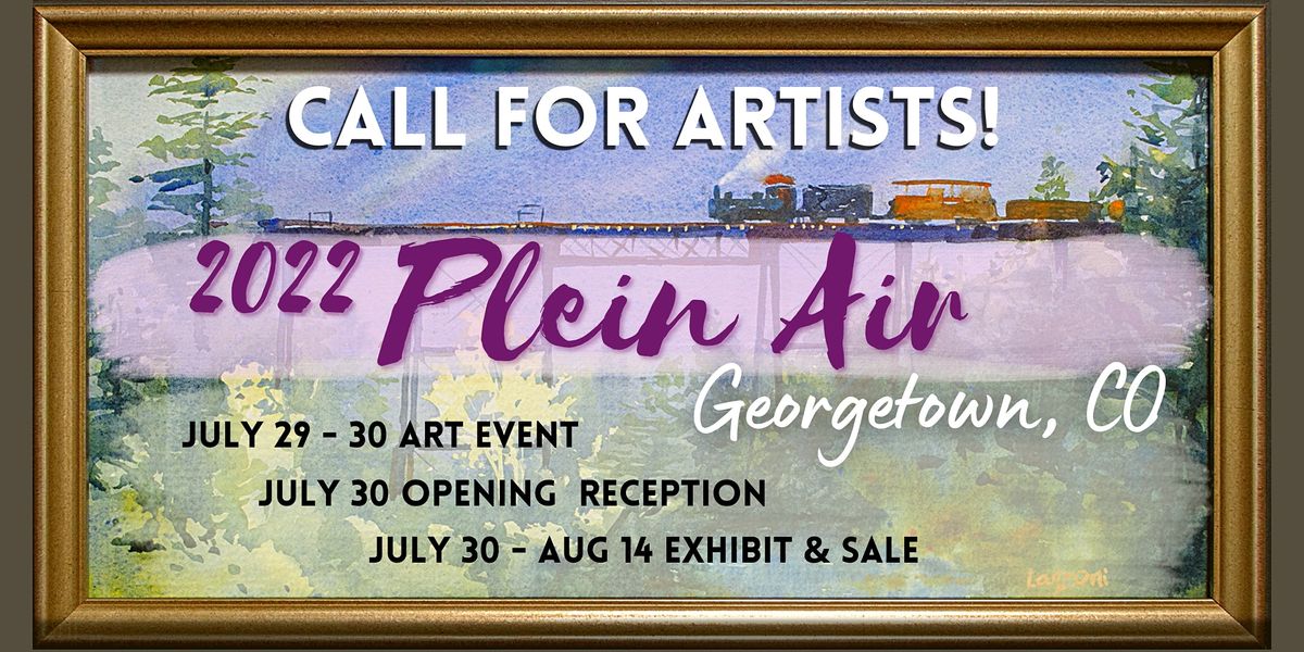 Georgetown Plein Air 2022: Call for Artists