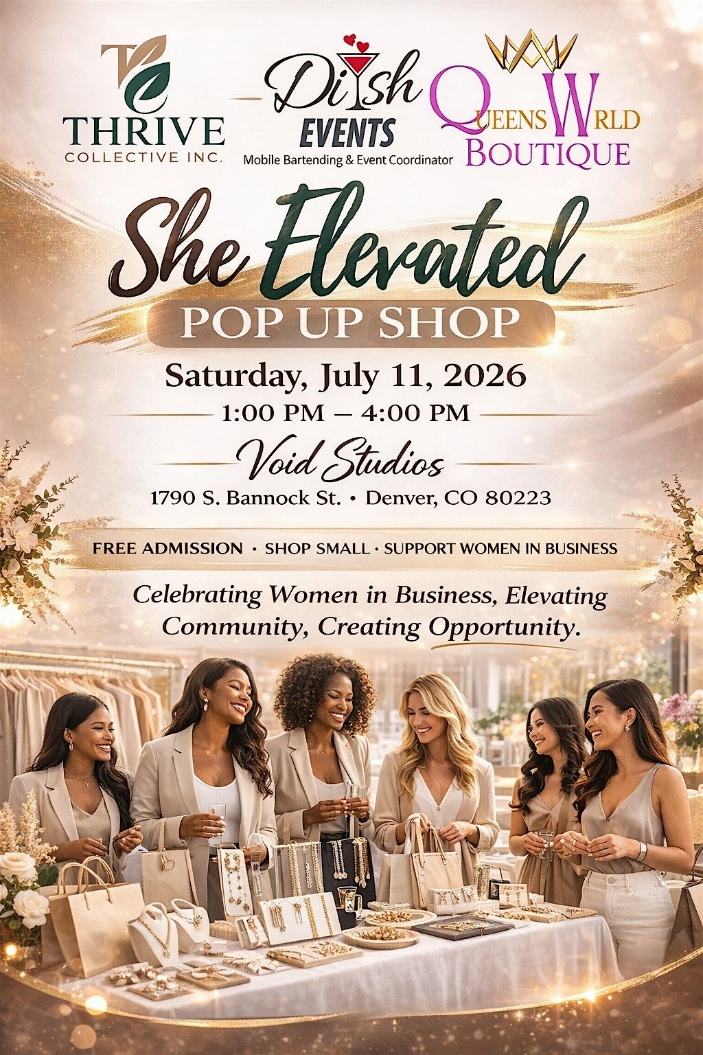 She Elevated Pop Up Shop