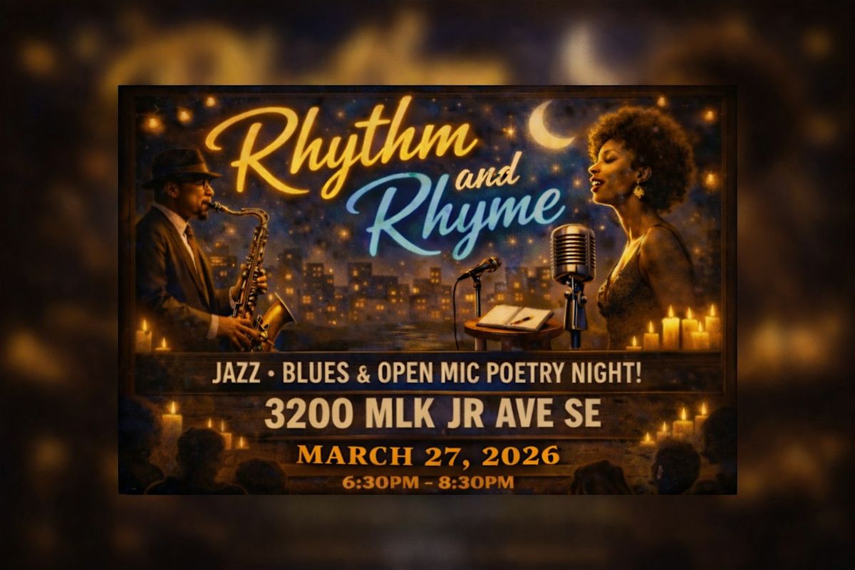 Rhythm & Rhyme: Celebrating Jazz, Blues & the Power of Spoken Word at ...