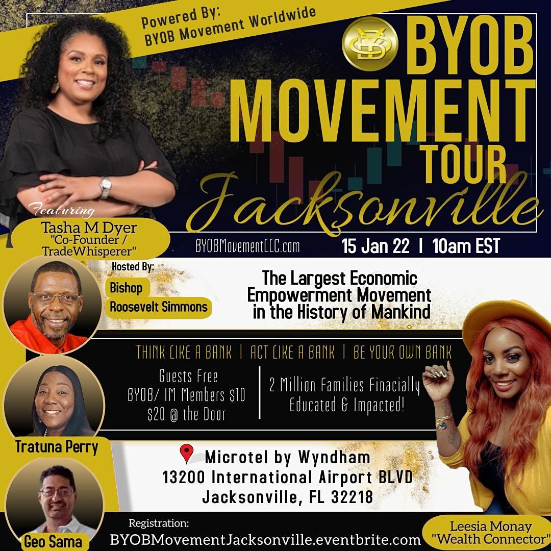 Be Your Own Bank Movement Tour Jacksonville