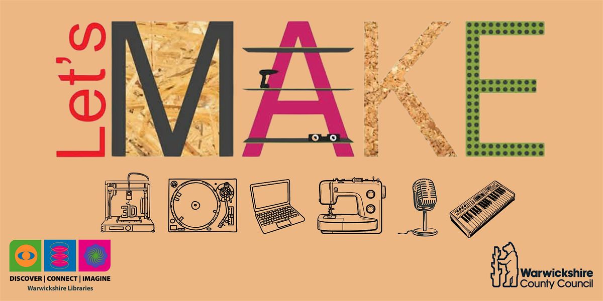 Let's Make Supported Use at Rugby Library
