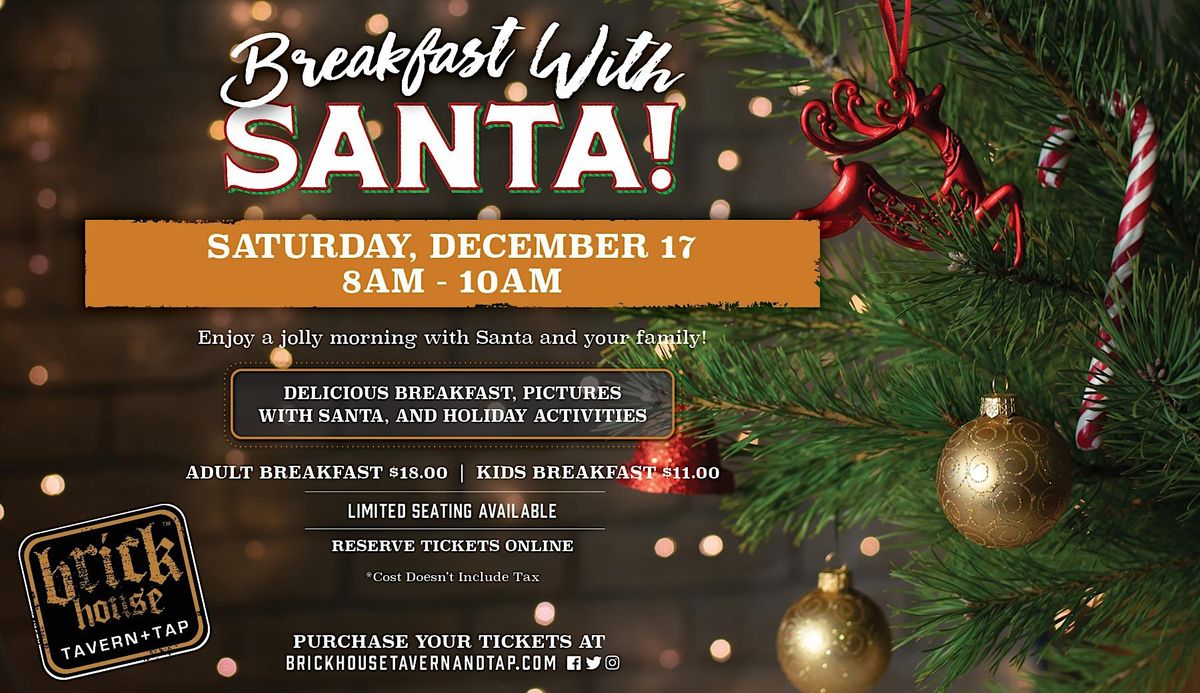 Breakfast with Santa Brick House Neptune Brick House Tavern + Tap