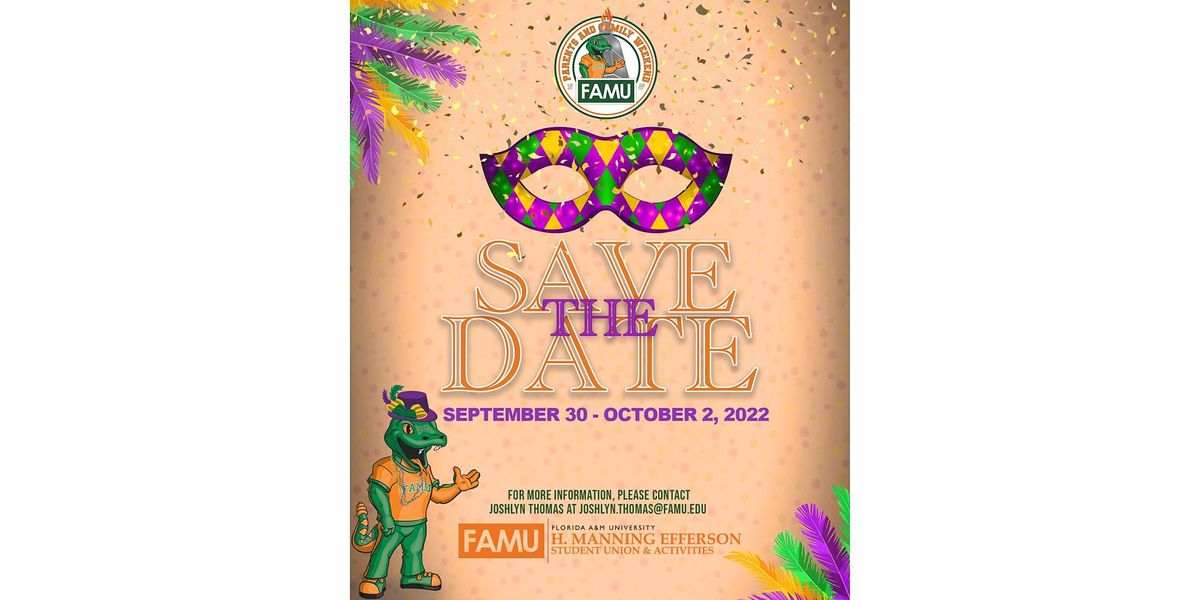 FAMU Parents and Family Weekend 2022 at Florida A&M University ...