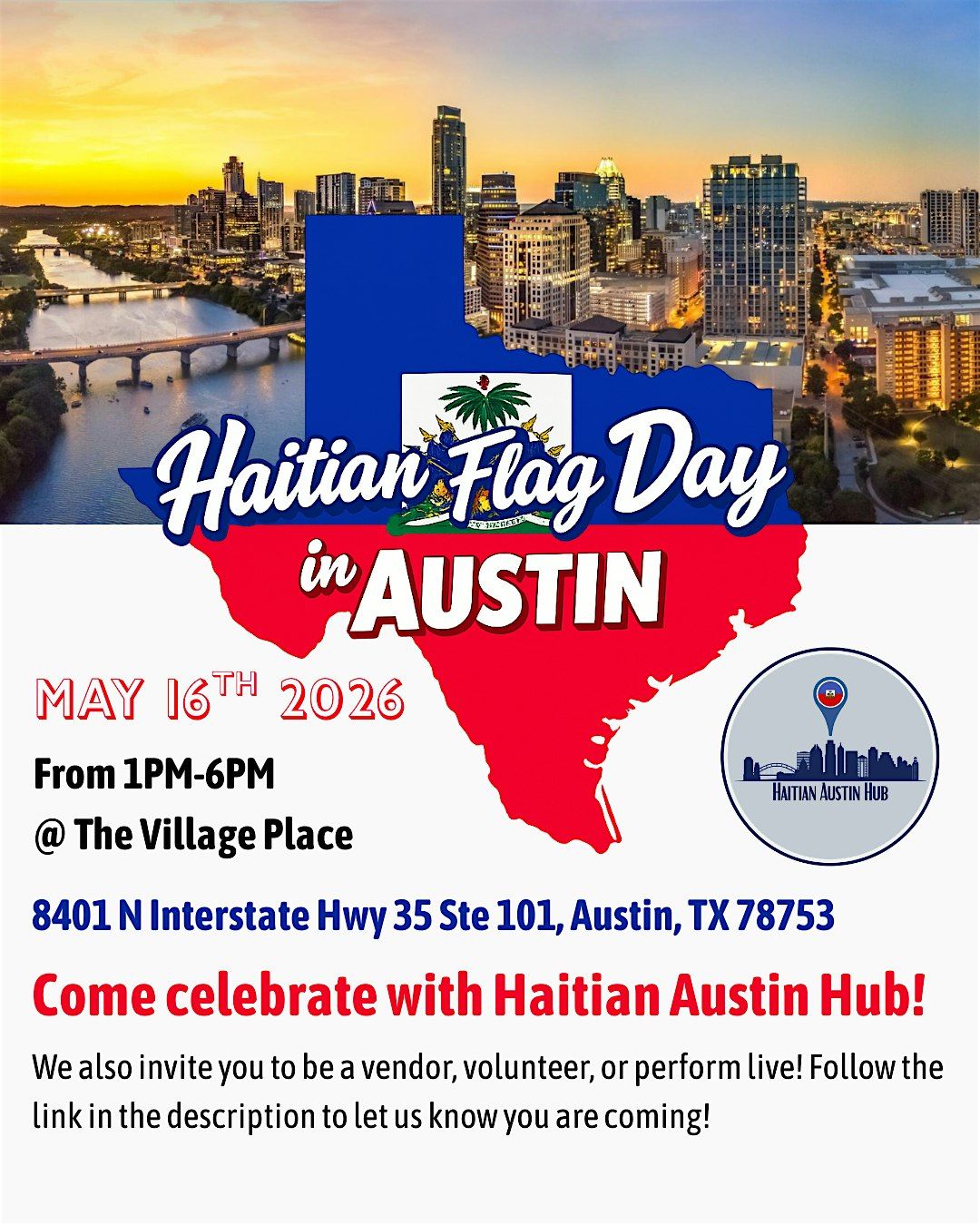 Haitian Flag Day ATX 2026