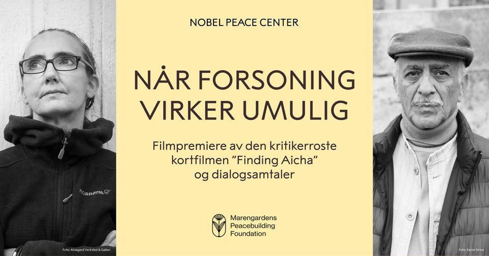 N\u00e5r forsoning virker umulig \u2013 Filmvisning og samtale