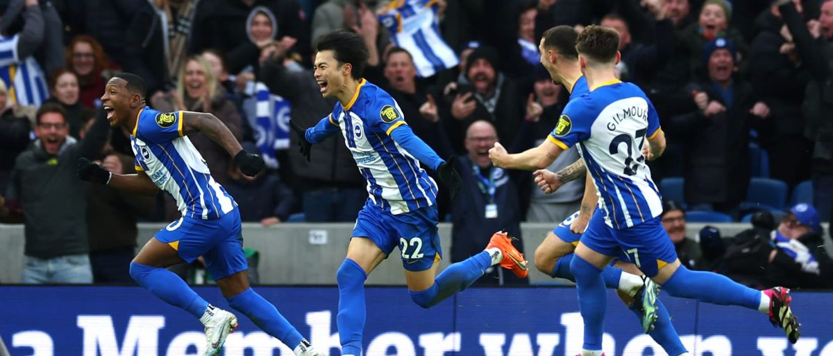 Brighton and Hove Albion FC vs West Ham United FC at American Express Community Stadium