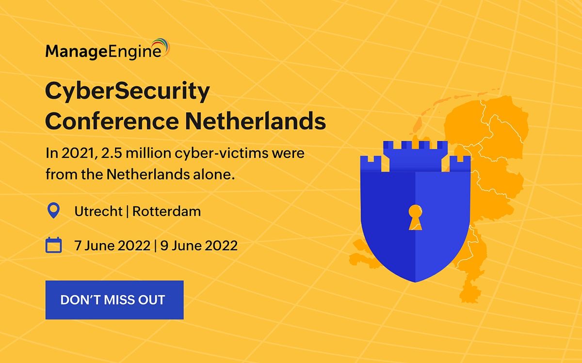 CyberSecurity Conference Netherlands 2022 NH Utrecht June 7 to June 9