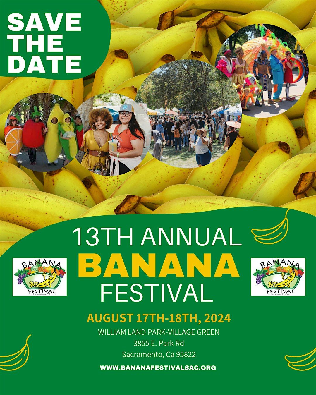 13th Annual Sacramento Banana Festival William Land Park, Sacramento