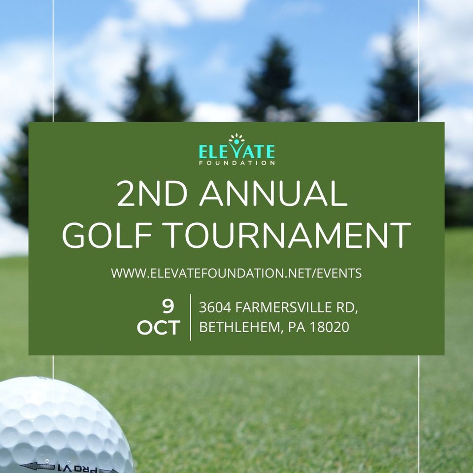 Elevate Foundation Golf Tournament Green Pond Country Club, Bethlehem