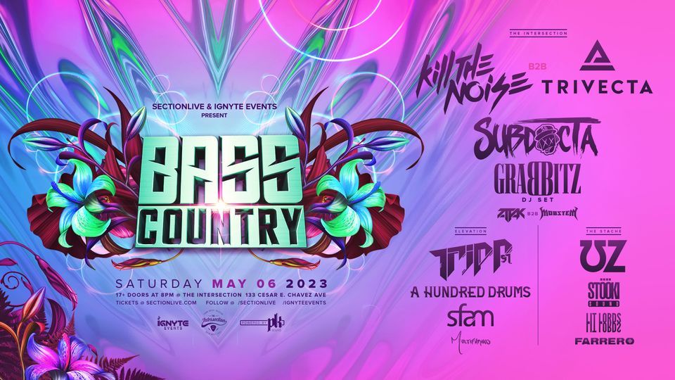 Bass Country Spring 2023 at The Intersection Grand Rapids, MI The