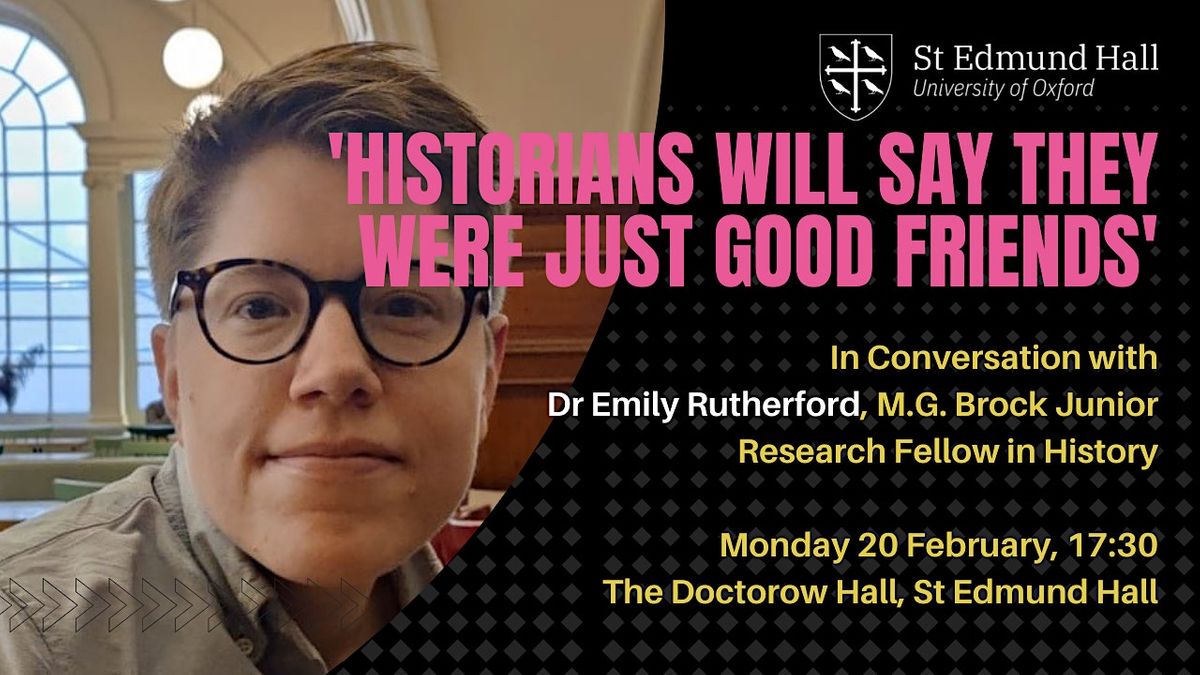 In Conversation with Dr Emily Rutherford: LGBTQIA+ History Month ...