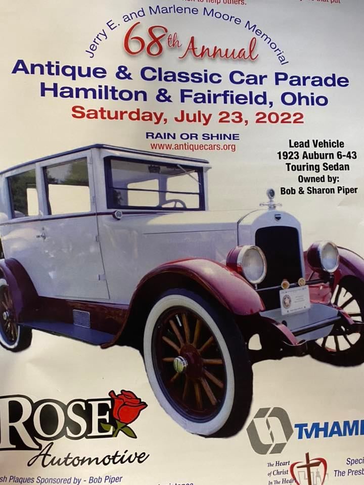 68th Annual Antique and Classic Car Parade, Hamilton & Fairfield Ohio