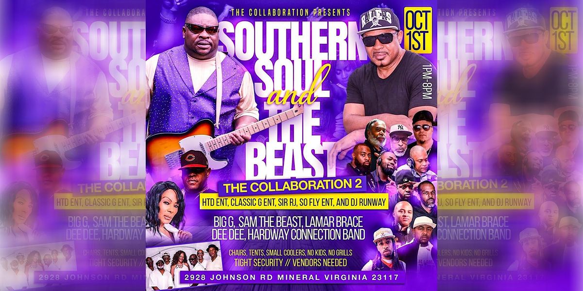 SOUTHERN SOUL & SAM THE BEAST Sponsored By The Collaboration 2928