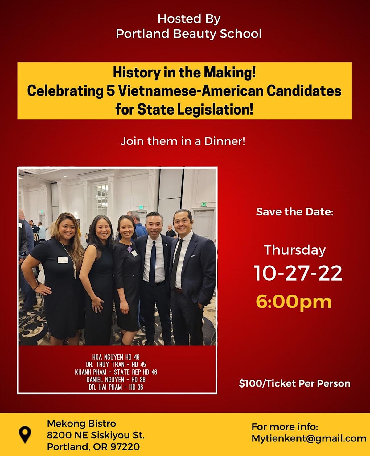 History in the Making! Celebrating 5 VietnameseAmerican Candidates