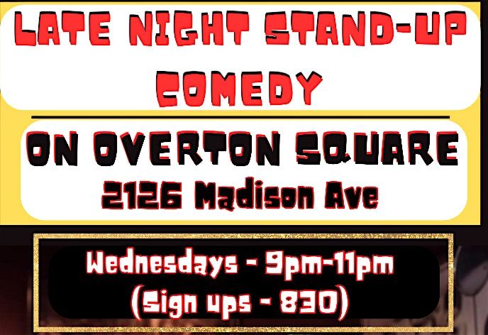 Free Open Mic Comedy!