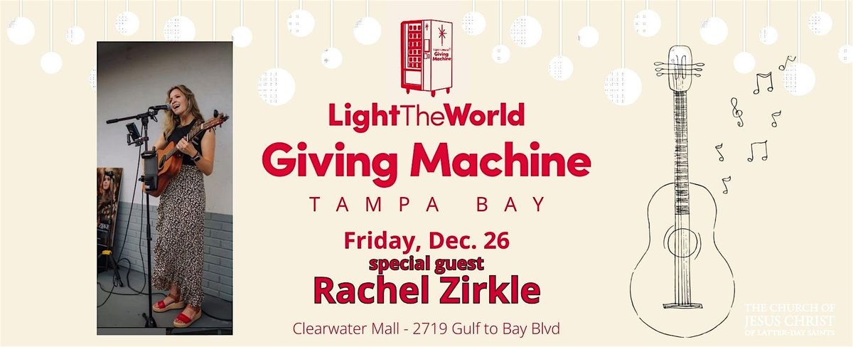 Giving Machine Clearwater - Rachel Zirkle Performance
