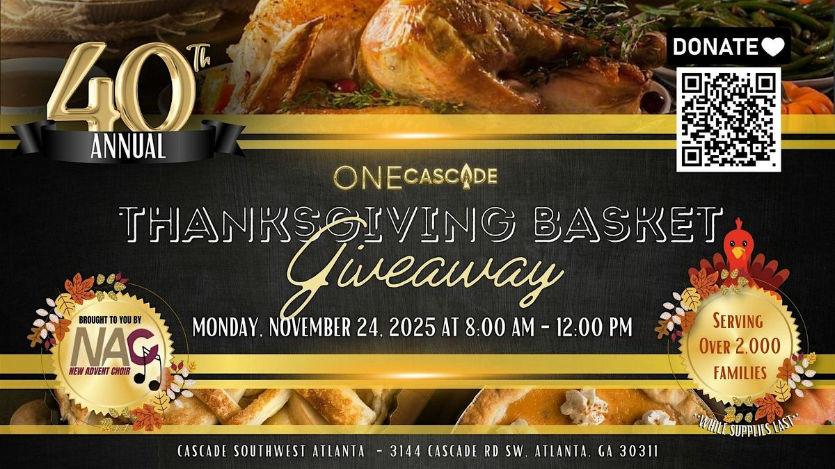 THANKSGIVING BASKET GIVEAWAY 2025