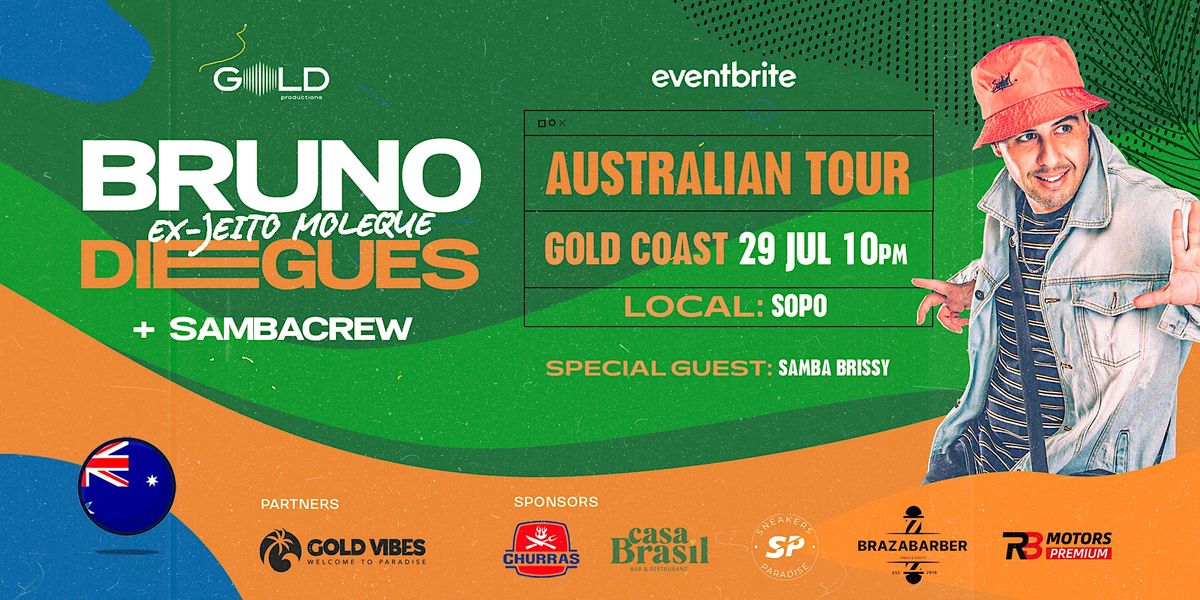 Bruno Diegues Australia Tour