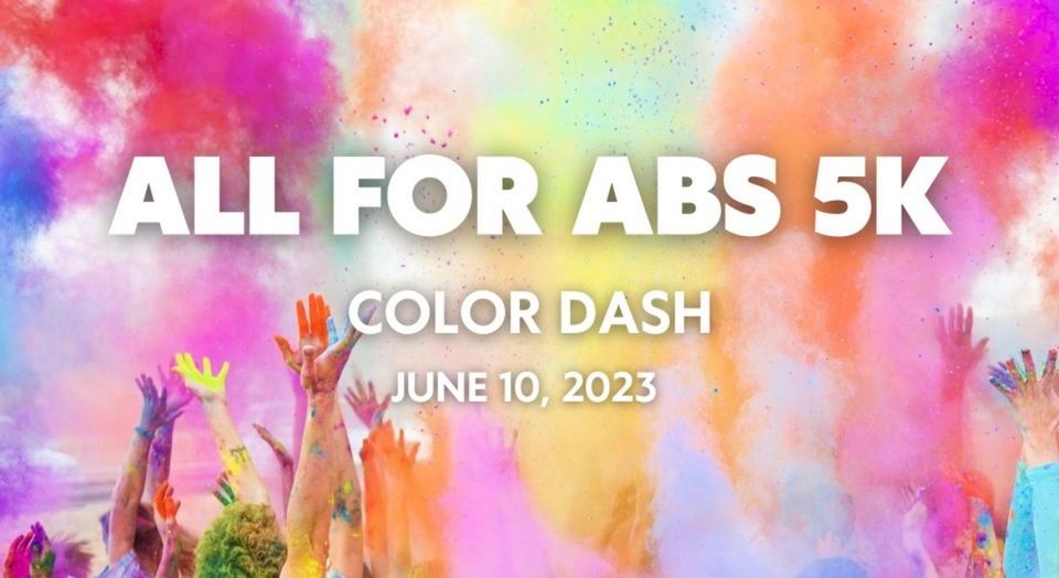 2023 All for Abs 5K Color Dash Paper District Marina, Sandusky, OH