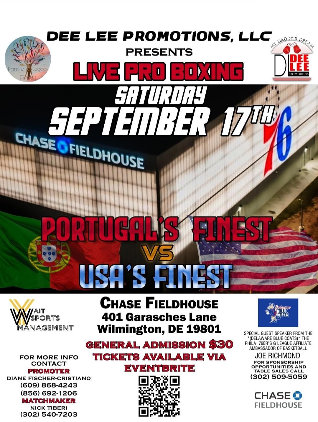 Live PRO BOXING At Chase Fieldhouse Wilmington DE Chase Fieldhouse live-pro-boxing-at-chase-fieldhouse-wilmington-de-chase-fieldhouse