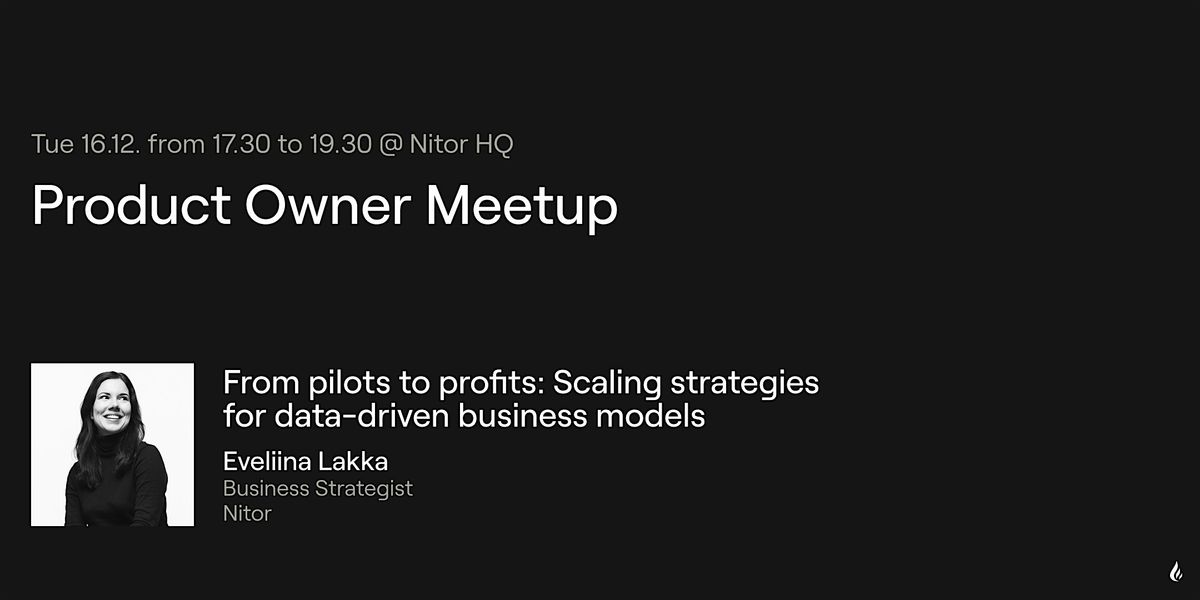 From pilots to profits: Scaling strategies for data-driven business models