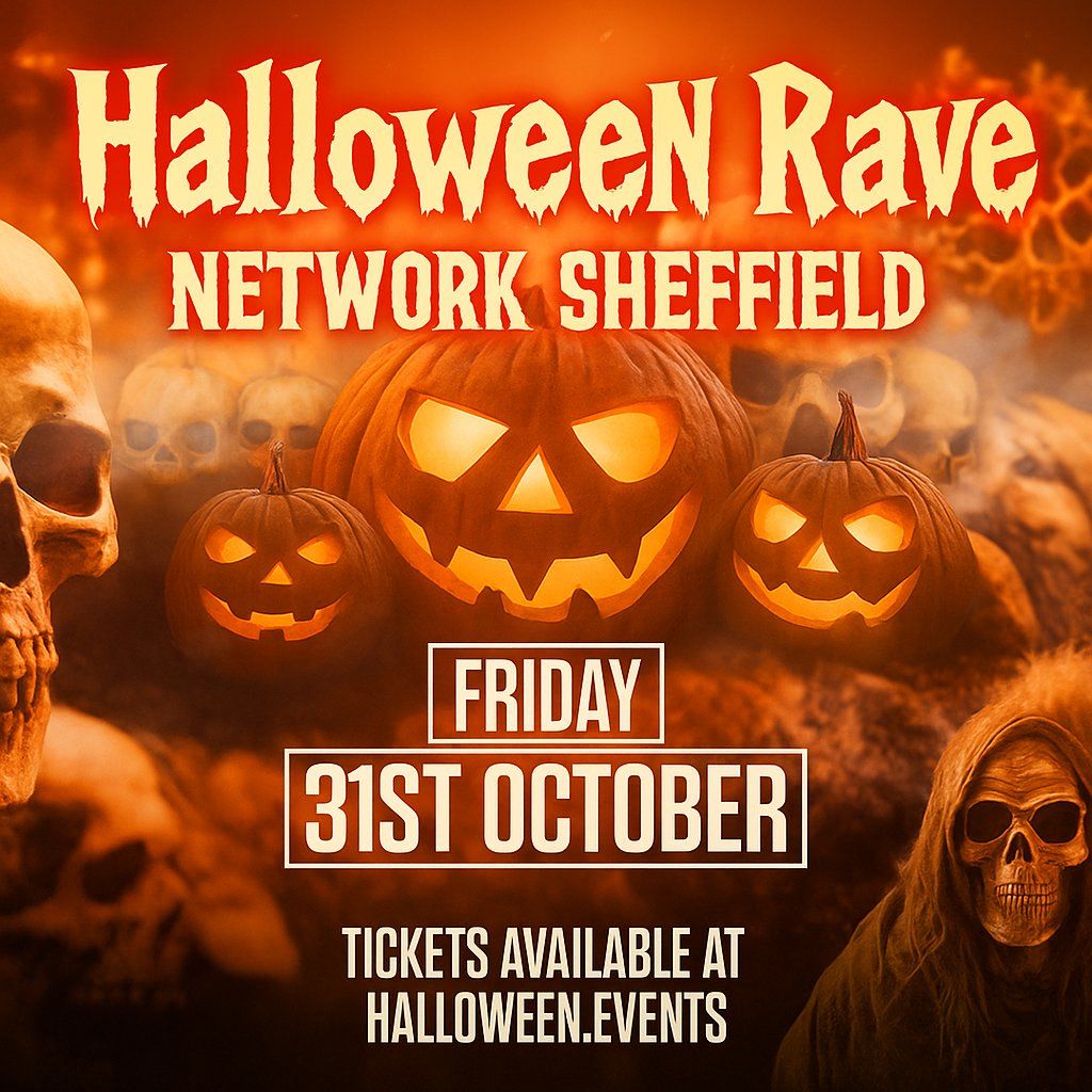 Halloween Rave 2025 at Network Sheffield