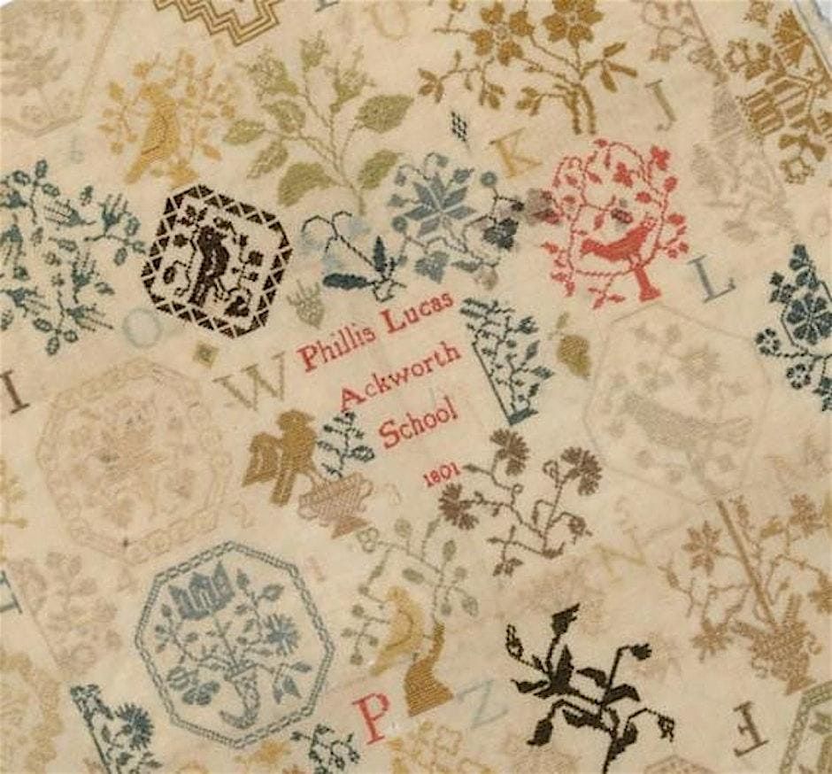 Stitching History: The Role of Needlework Samplers in Girls' Education