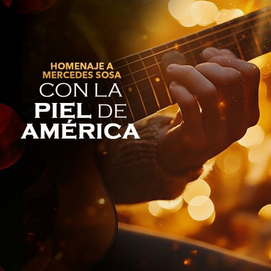Homenaje a Mercedes Sosa "Con la piel de Am\u00e9rica"