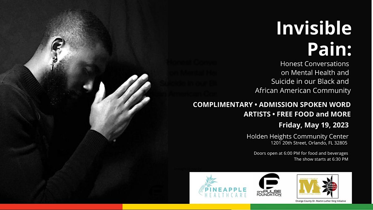 Suicide Invisible Invisible Pain: Honest Conversations on Mental Health and Suicide at ...