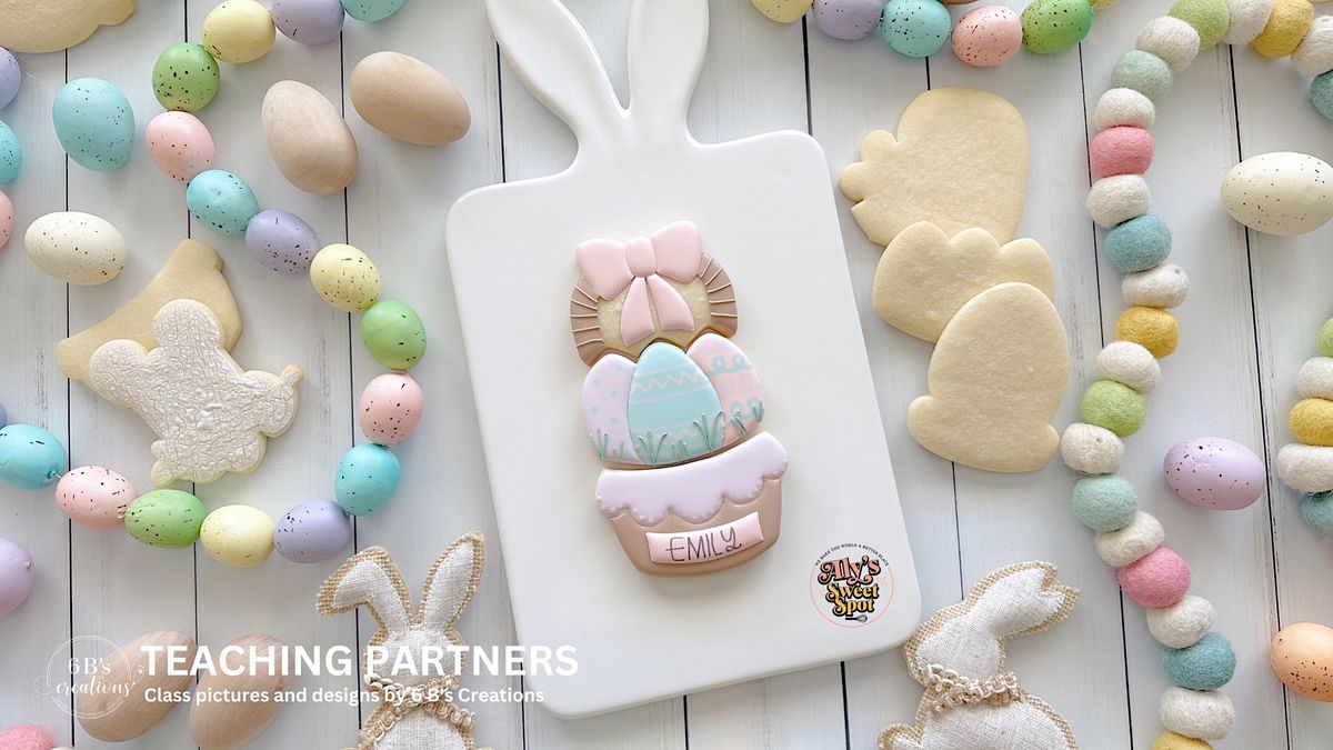 Easter Sugar Cookie Decorating Class Beginner Friendly Waterside Fort Worth Community Room