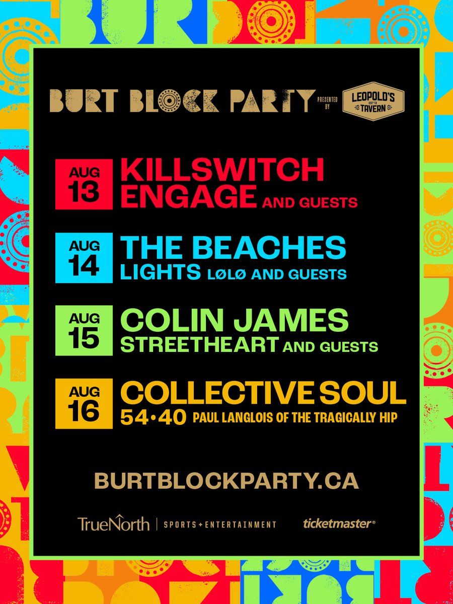 Burt Block Party: Collective Soul & 54.40