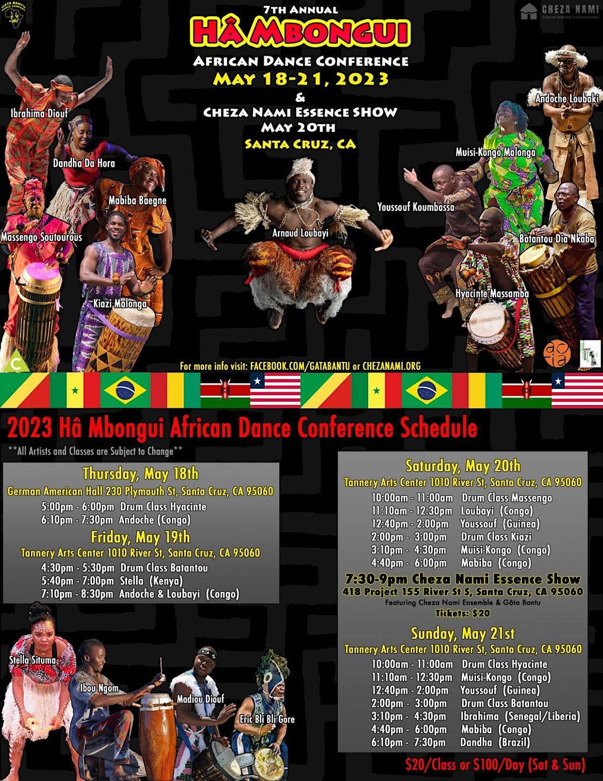 7th Annual Hambongui African Dance Conference