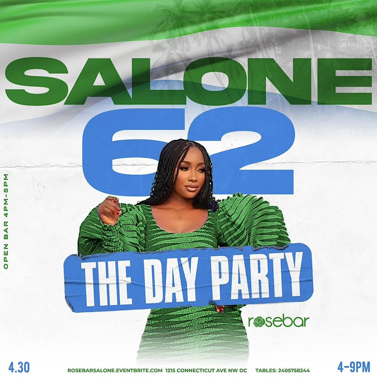 Salone 62 The Day Party Rosebar Lounge, Washington, DC April 30, 2023