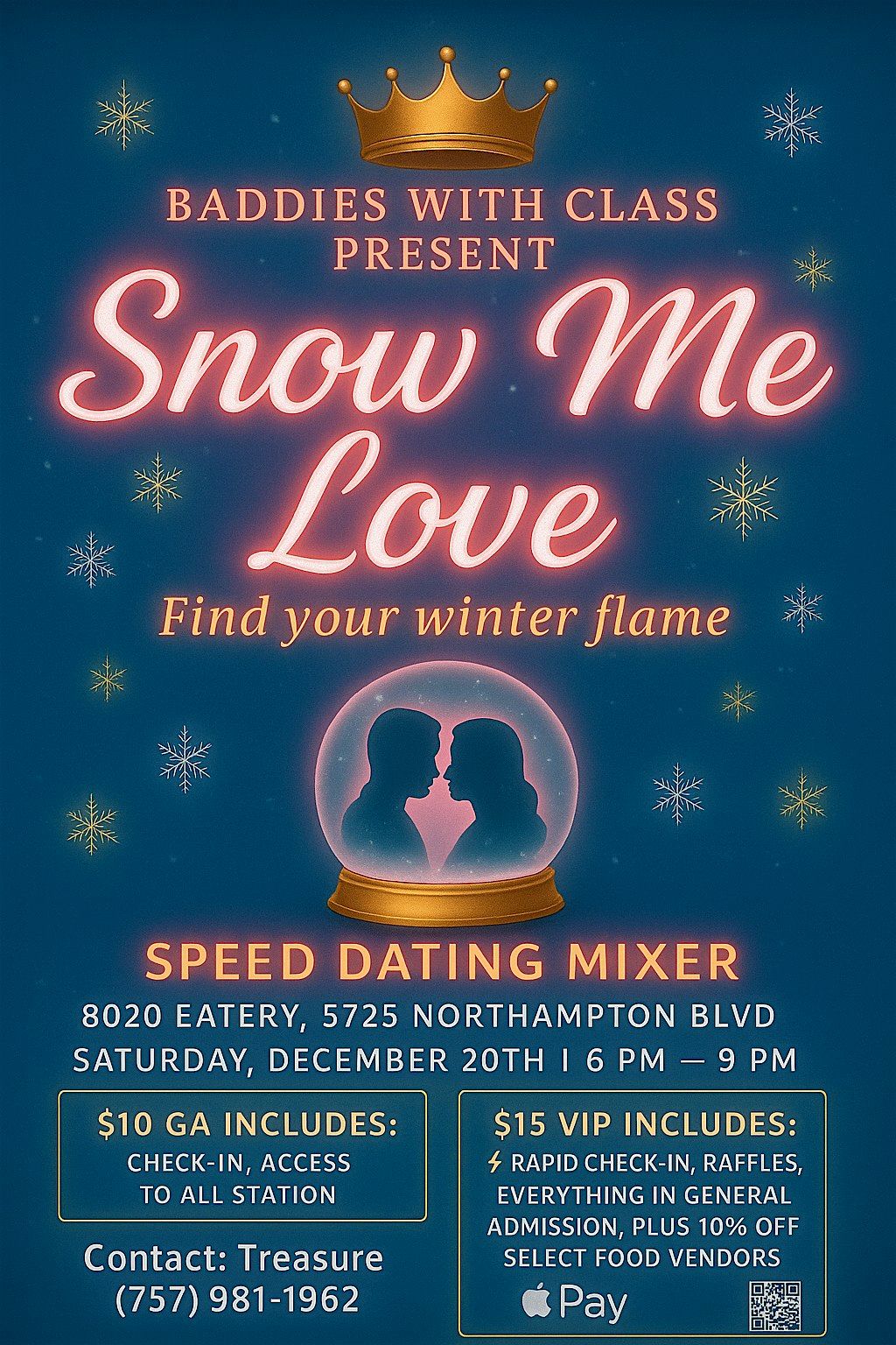 SNOW ME LOVE: SPEED DATING MIXER