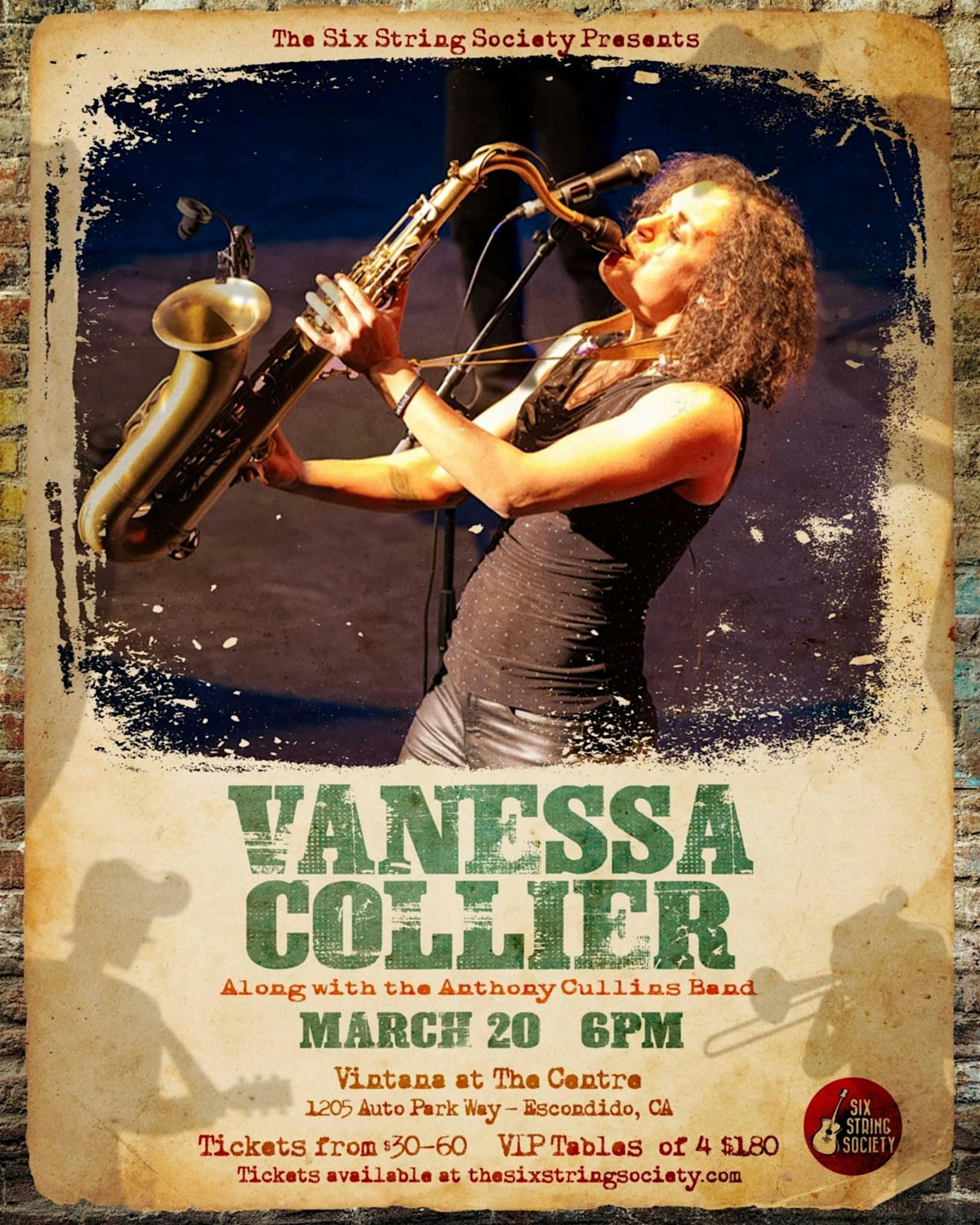 Vanessa Collier Live at the Centre w Anthony Cullins (Escondido, CA)