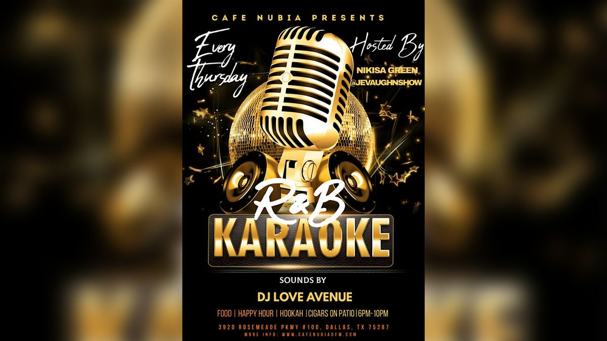 The Ultimate R&B Karaoke Night