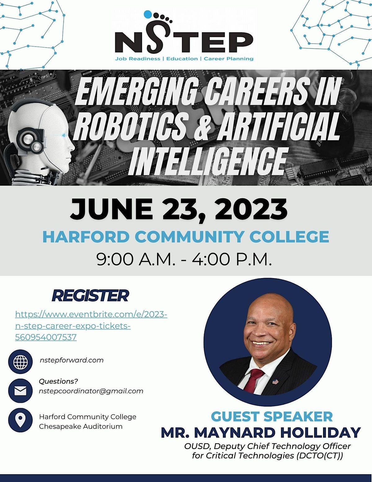 NSTEP Career Expo Emerging Careers In Robotics and Artificial