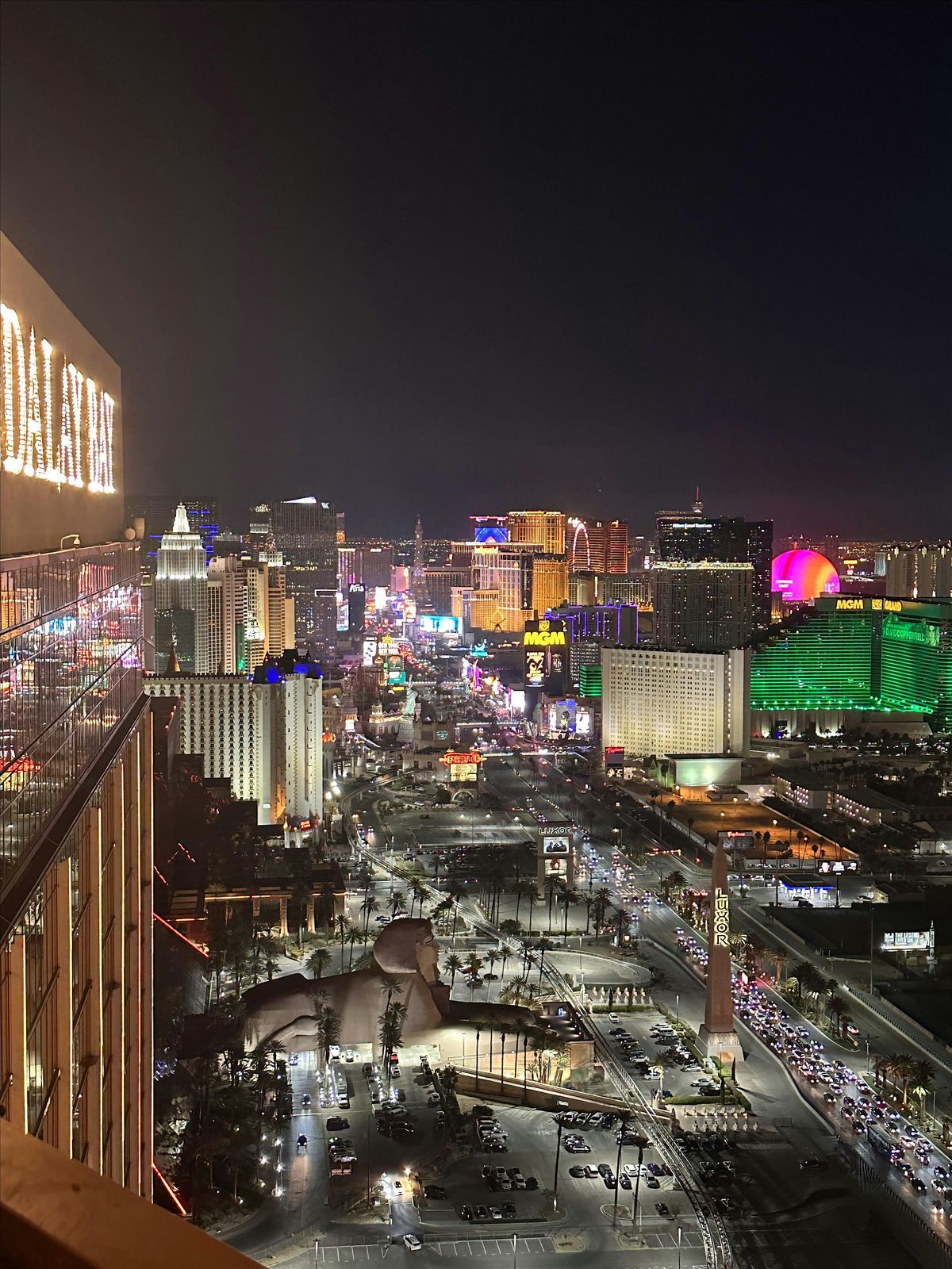 St. Pattys Day rooftop party at Mandalay Bay Best View in Vegas