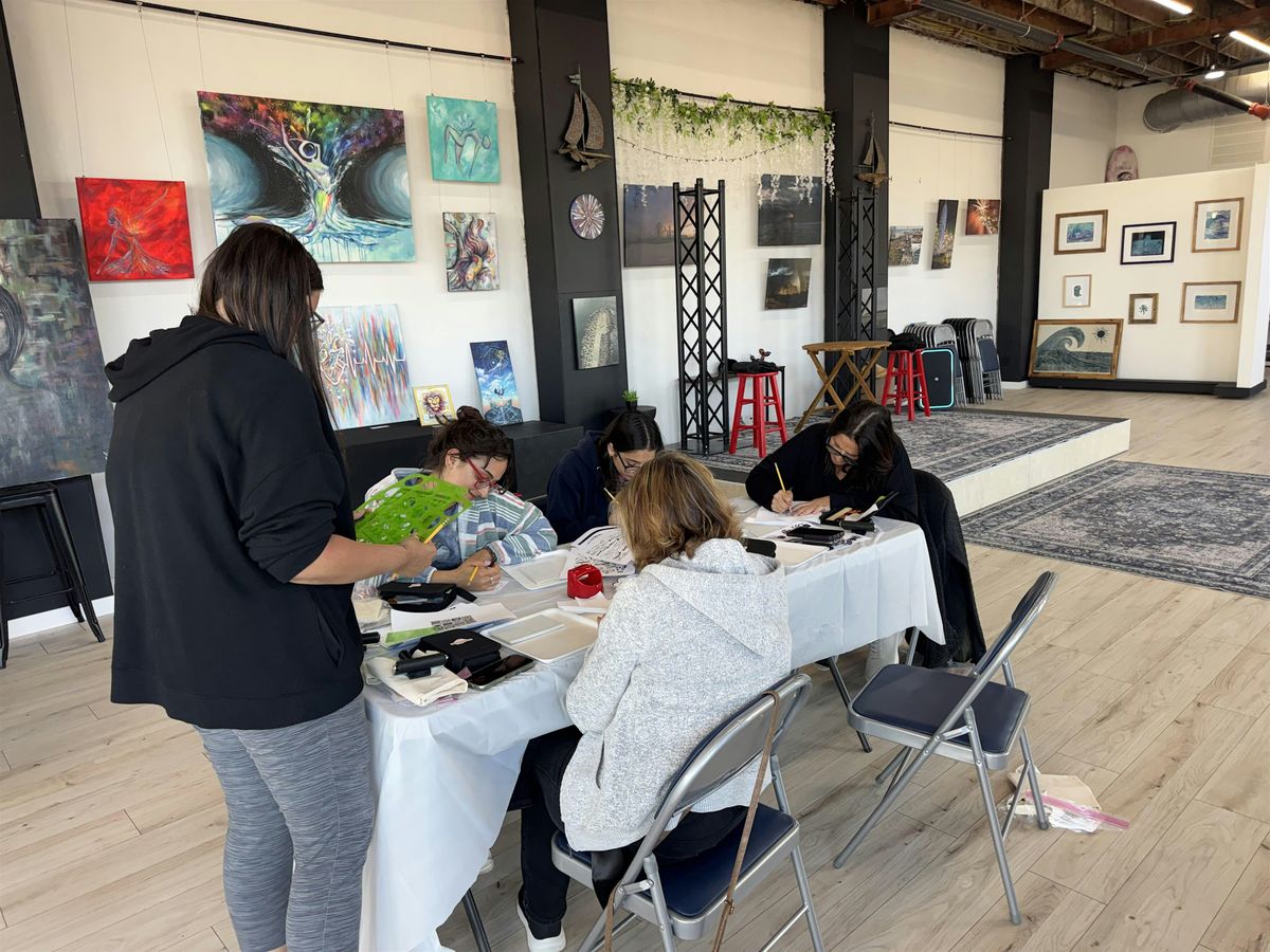 Linoleum Block Printing Class