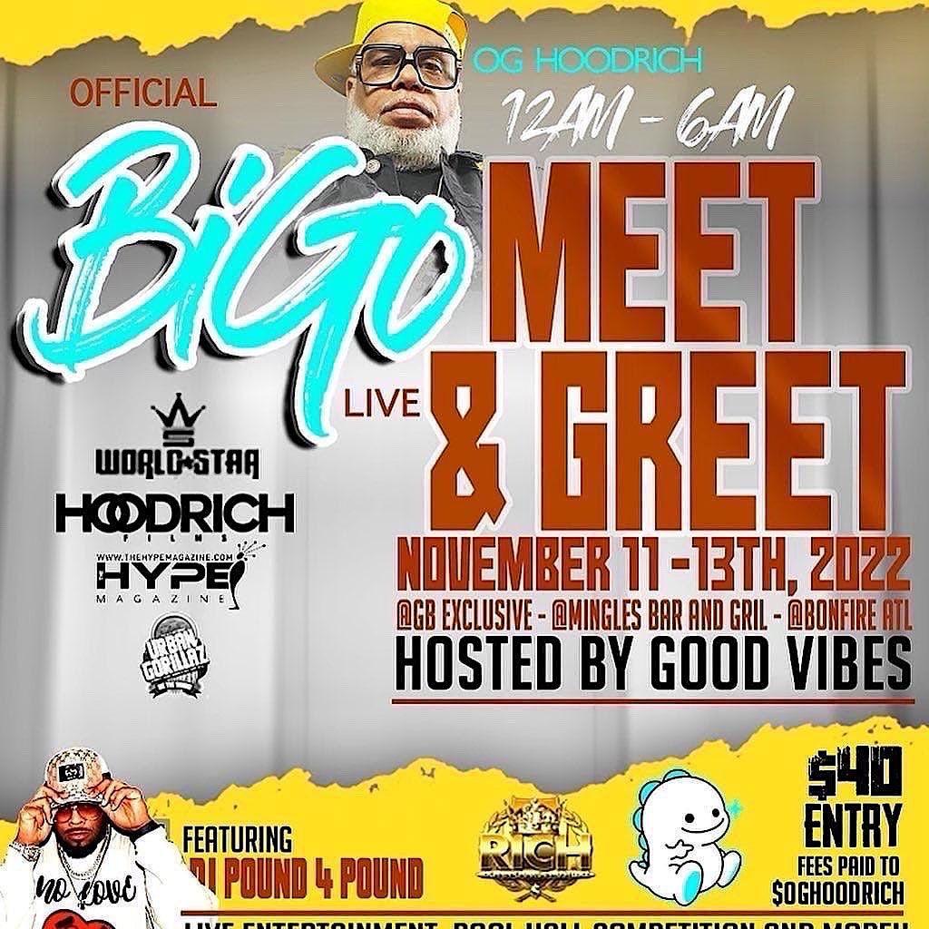 Og Rich Bigo Meet & Greet | 2575 Wesley Chapel Rd, Decatur, GA ...