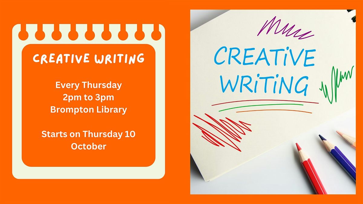 Creative Writing with AgeUK at Brompton Library